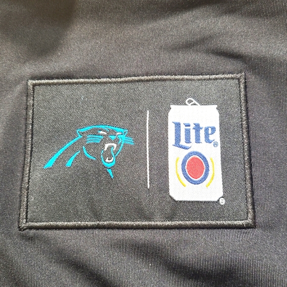 Panthers Miller Lite Jacket Size L New - Picture 3 of 4